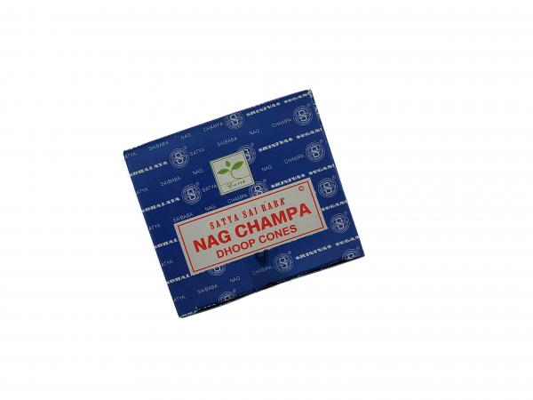 Nag Champa - Premium Räucherkegel - Satya